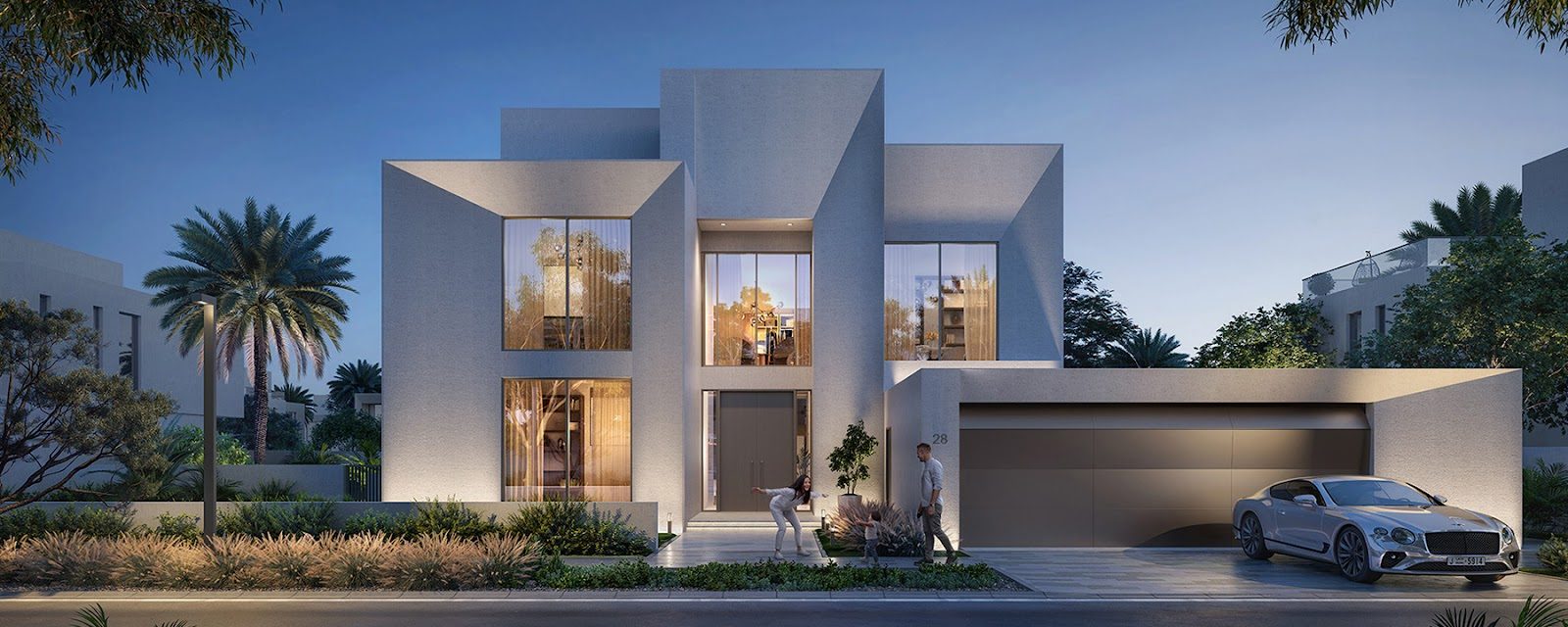 Villa exterior