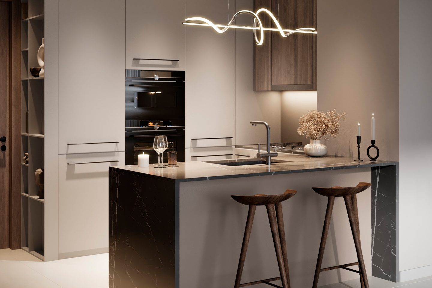 Kitchen finish